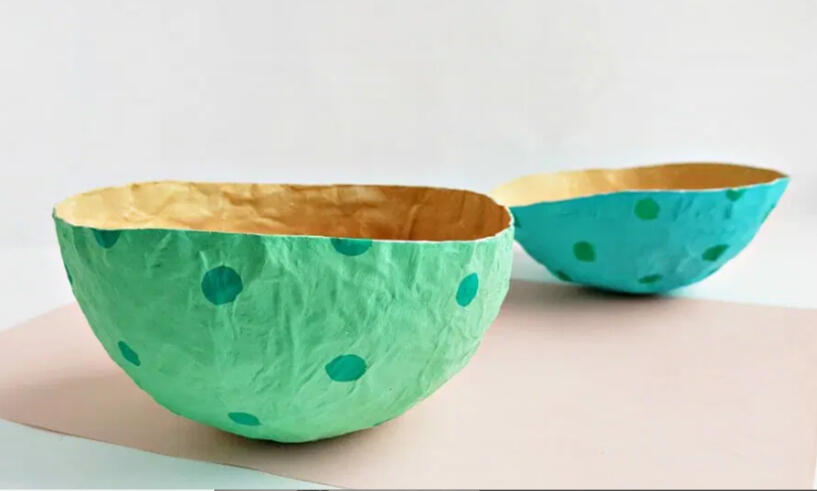 Paper Mache Bowl