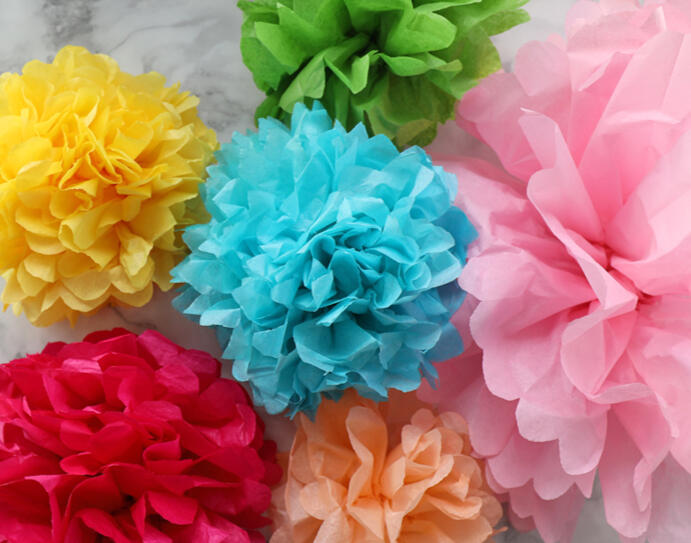 Tissue Paper Flowers